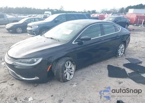 2016 Chrysler 200 Limited z USA, uszkodzony, nr VIN 1C3CCCAB1GN106402